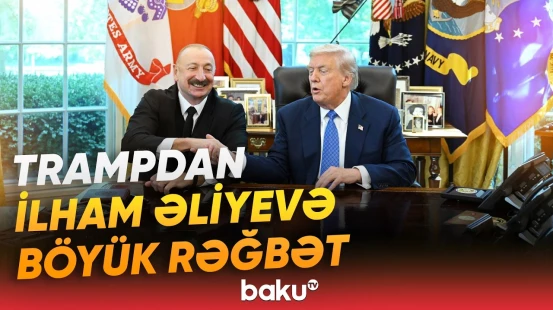 İlham Əliyevlə Donald Tramp arasında telefon danışığı olub - Baku TV