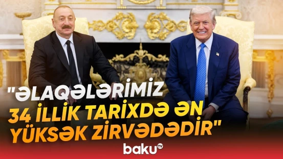 Prezident İlham Əliyev Donald Trampa məktub ünvanladı - Baku TV