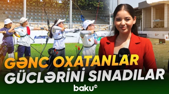 Kamandan oxatma üzrə ölkə çempionatı keçirilir - Baku TV
