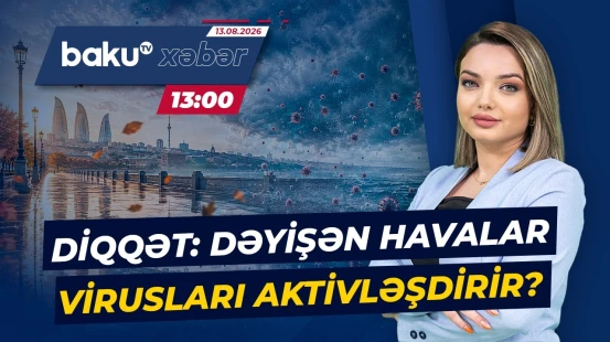Sakinlərin nəzərinə: Azərbaycanda mövcud epidemioloji vəziyyət açıqlandı - Baku TV CANLI