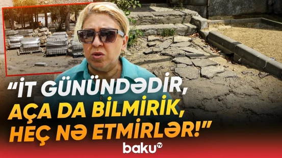 "Abadlaşdırırıq" dedilər, hamısı yoxa çıxdı" | 5 binanın həyəti söküldü, sonra isə... - Baku TV