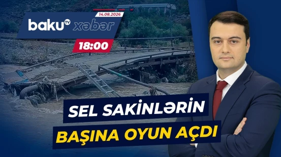 Tovuzda güclü yağışdan sonra gələn sel fəsadlar törədib - Baku TV CANLI