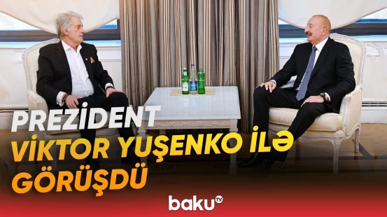 Prezident İlham Əliyevə “İrpin şəhərinin fəxri vətəndaşı” vəsiqəsi təqdim edilib - Baku TV