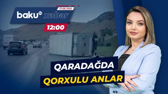 Kənar Dairəvi yolda hərəkəti çətinləşdirən qəza - Baku TV CANLI