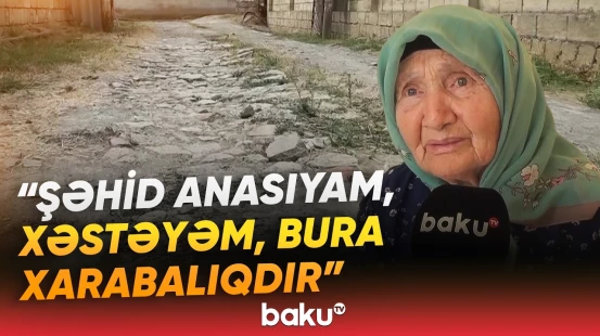 "Elə bil sel gedir" | Sakinlər imdad diləyir | "Şəhidin adına layiq küçə deyil" - Baku TV