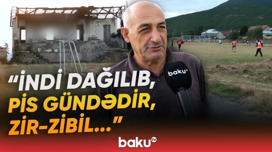 “Kimsə yiyəlik etsə...” | Oğuz stadionu görün nə halda qalıb - Baku TV