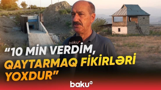"Ərazi layihəyə salındı, dedilər ki..." - Fermerin xərcinin kompensasiyası niyə ödənilmir? - Baku TV