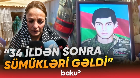 Birinci Qarabağ müharibəsinin şəhidlərinin nəşi torpağa tapşırıldı - Baku TV