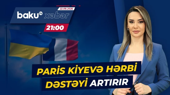 Fransadan Ukraynaya növbəti yardım | Zelenskini sevindirən telefon danışığı - Baku TV CANLI