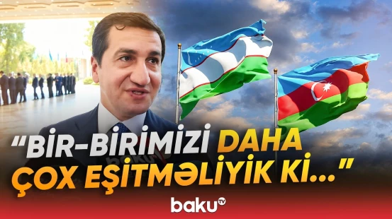 “Özbək və Azərbaycan dillərinin kombinasiyasında danışaq” | Hikmət Hacıyev Özbəkistanda - Baku TV