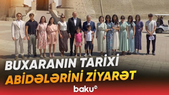 Prezident İlham Əliyev və birinci xanım "Ark" qalasında olublar - Baku TV