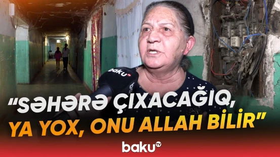 "Yiyəsizlikdir!" | Yataqxanadan dəhşətli görüntülər | “Camaat qorxu, həyəcan içindədir” - Baku TV