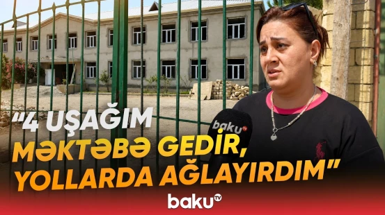 "Elə bil ki, yiyəsi yoxdur buranın..." | Qobudakı məktəbdə təmir işləri nə vaxt bitəcək? - Baku TV