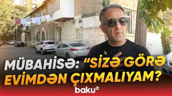 "Vermirsənsə, başqa kişinin oğlu gəlsin..." | Sakinlər və MTK arasında qalmaqal - Baku TV