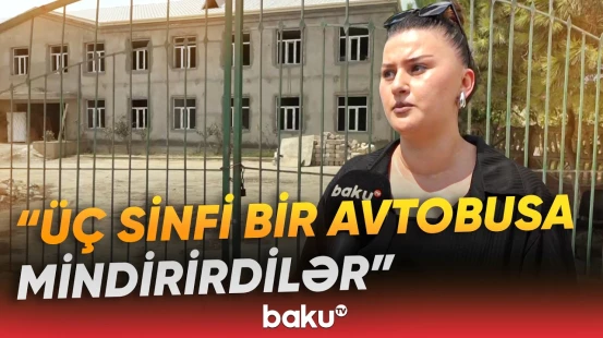 Məktəbdə təmir işləri dayanıb? | "Uşaqlarımızın taleyi bilinmir": Valideynlərin narazılığı böyüyür