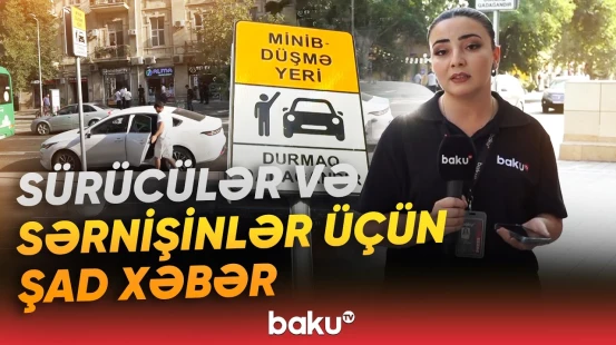 Bakının bu ərazilərində hansı dəyişikliklər edildi? - Sürücü və sərnişinlərin nəzərinə - Baku TV