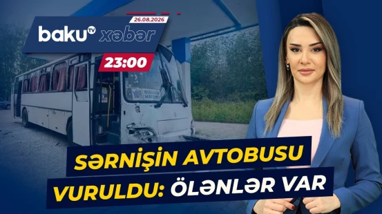 Ukrayna Ordusu Luqanskda avtobusa zərbə endirib - Baku TV CANLI