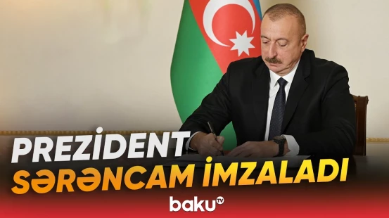 Prezident İlham Əliyevdən “Sabah” futbol klubu ilə bağlı sərəncam - Baku TV