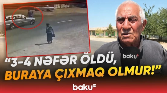 "Deməli, istədiyi sürətlə sürə bilər" | Bu yol niyə sakinlərin kabusuna çevrilib? - Baku TV