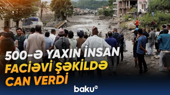 Təbii fəlakət ölkəni alt-üst etdi | Nepaldan dəhşətli görüntülər - Baku TV