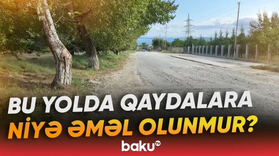 Qubada yük avtomobilləri sakinləri təhlükəyə atır? - Baku TV