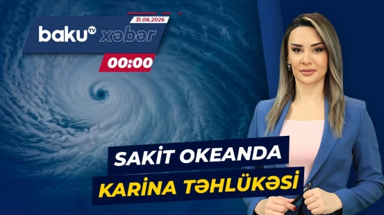 Sakit okeanda güclənən Karina qasırğası bölgədə yenidən ciddi təhlükə yaradır - Baku TV CANLI