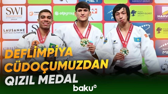 Coşqun Əliyev dünya turnirinin qızıl medalını qazandı - Baku TV