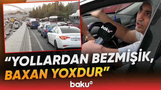 Bakı-Sumqayıt yolundakı tıxaclar havanın çirklənməsinə necə təsir edir? - Baku TV
