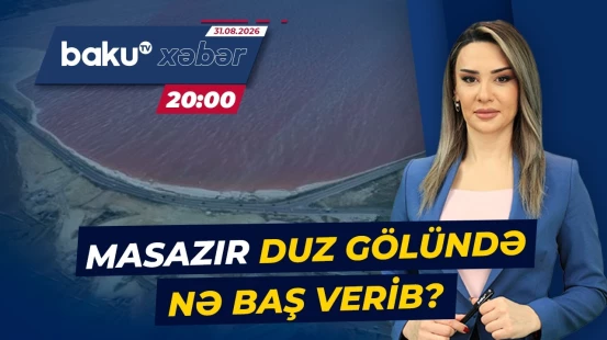 Masazırda duz yığımı dayanıb? | Duz gölündə gözlənilməz dəyişiklik - Baku TV CANLI