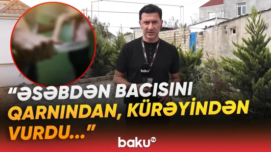 Qonşular səsə gəldi, qardaş görün nə etdi | Bakıda qorxunc hadisə - Baku TV
