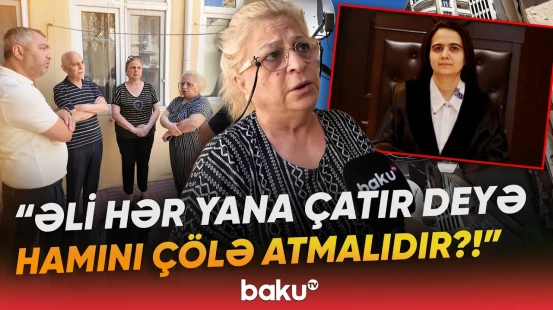 "10 gün vaxt verib ki, boşaldın evi" | Hakim vətəndaşın evini əlindən alır? - Baku TV