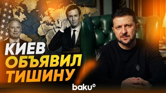 Зеленский пообещал тишину в небе РФ на время визита Уиткоффа и Кушнера - Baku TV | RU