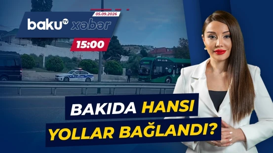 Bakıda bu ərazidən keçənlər hansı yollardan istifadə etməli olacaq? - Baku TV CANLI