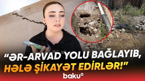8 qonşu sakinin başına oyun açıb? - “Görün nə vəziyyətdir, həyətdə...” - Baku TV