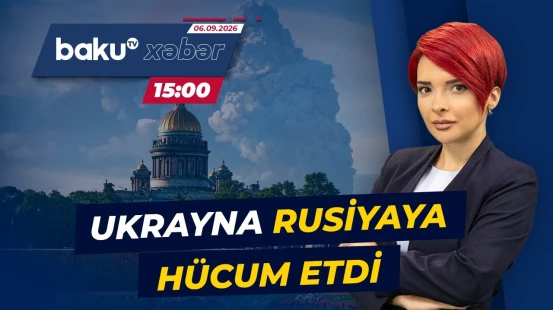 Rusiyaya kütləvi dron hücumu | Zərbələr yanğına səbəb oldu - Baku TV CANLI