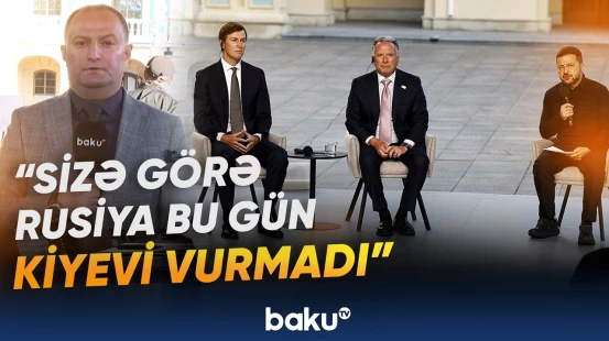 ABŞ nümayəndələri Zelenski ilə uzunmüddətli müzakirələr apardılar - Baku TV