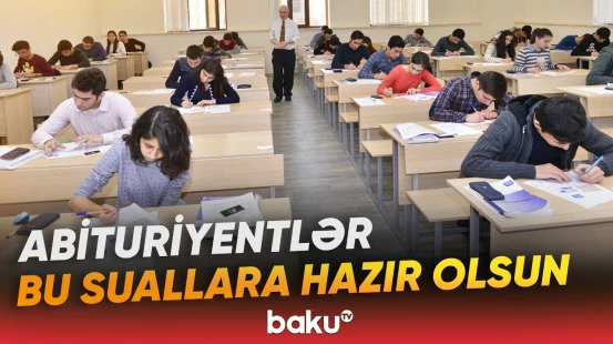 PISA tipli tapşpırıqlar imtahanlarda nə zamandan tətbiq edilə bilər? - Baku TV