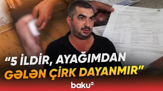 “Sənədi pəncərədən uzatdı ki...” | Qazinin əlilliyi niyə dayandırılıb? - Baku TV