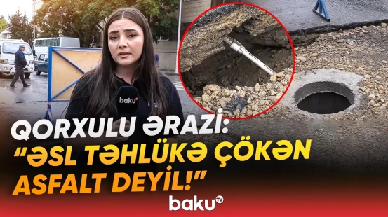 Bakının yollarında görünməyən təhlükə | Asfalt örtüyünün altında nə baş verir? - Baku TV