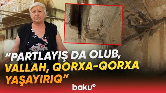 "Dəmirləri çöldədir, yağış suyu evdə" | Sakinlərin dərdinə niyə çarə qılan yoxdur? - Baku TV