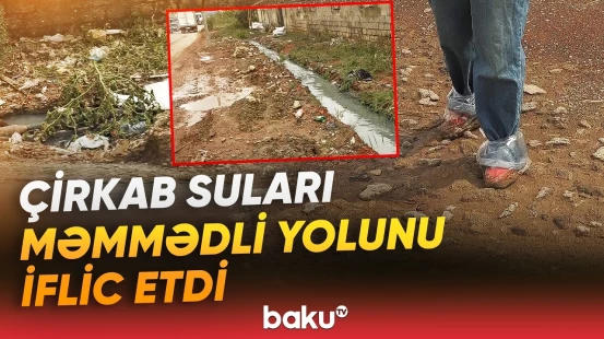 Məmmədli sakinlərinin kabusuna çevrilən bu yol necə yararsız hala düşdü? - Baku TV