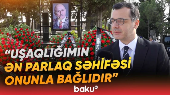 Aleksandr Şarovskinin dəfn mərasimindən görüntülər - Baku TV