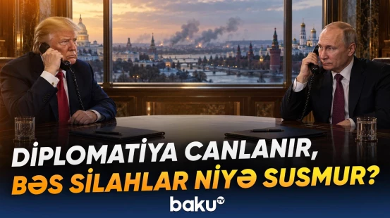 Trampla Putinin danışığında diqqətçəkən məqam | Sülhlə bağlı irəliləyiş əldə olundu? - Baku TV