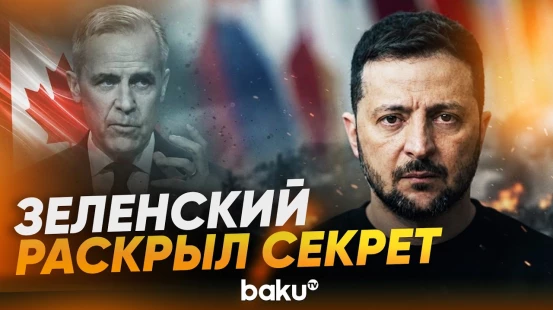 Зеленский и премьер-министр Канады провели переговоры - Baku TV | RU