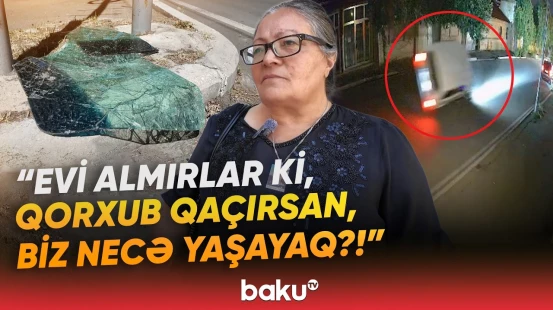 "Bu küçə qan çanağı olub!" | Sakinlər dəhşət içində | "Hamımız xəstəlik tutmuşuq" - Baku TV