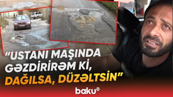 "Millət batır, əncam çəkin" | Kanalizasiya boruları partladı, əhali çətin durumda qaldı - Baku TV