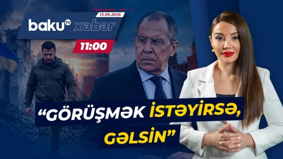 Moskva Zelenskiyə qapını açdı | Sergey Lavrovdan mesaj - Baku TV CANLI