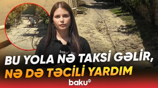 İllərin yol problemini sakinlər məcbur qalıb özləri həll edir - Baku TV