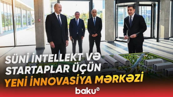 İlham Əliyev “SABAH.city” innovasiya şəhərciyinin birinci mərhələsinin açılışında - Baku TV