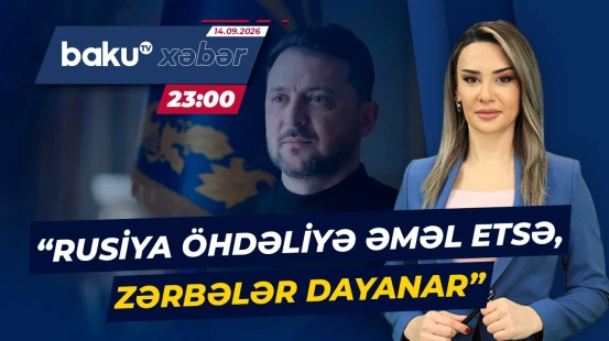 Kiyev Moskvaya şərt qoydu | Zelenskidən diqqətçəkən açıqlama - Baku TV CANLI